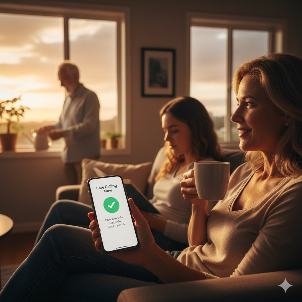 Stop the Squeeze: How Daily Automated Safety Check-in Calls are Rescuing Australia's Sandwich Generation Caught in the Care Squeeze: The Australian Reality